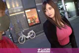 200GANA-2490 マジ軟派、初撮。 1655 恵比寿でナンパした巨乳女子とホテルで…揺れる乳に波打つ尻肉！類まれな敏感体質}