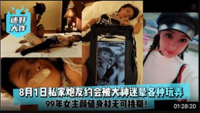 8月1日私家炮友约会被大神迷晕各种玩弄.}
