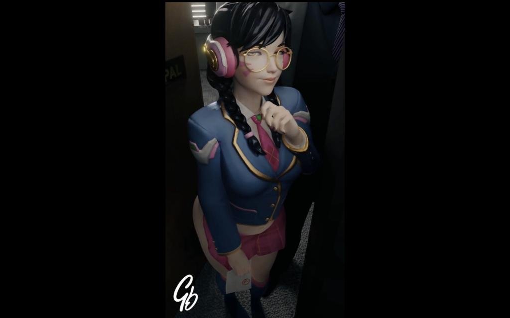 3DDva学院的荡妇}