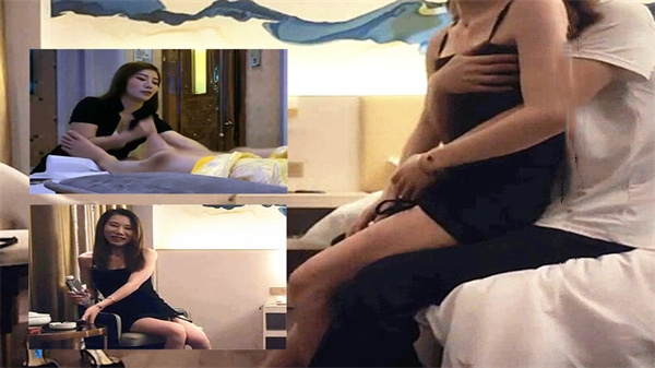 勾搭足浴店小姐姐全记录半哄半骗带上床啪啪_}