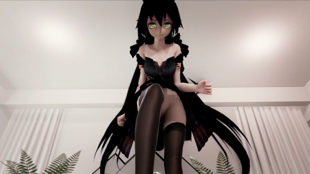 3d黑发洛天依跳舞}
