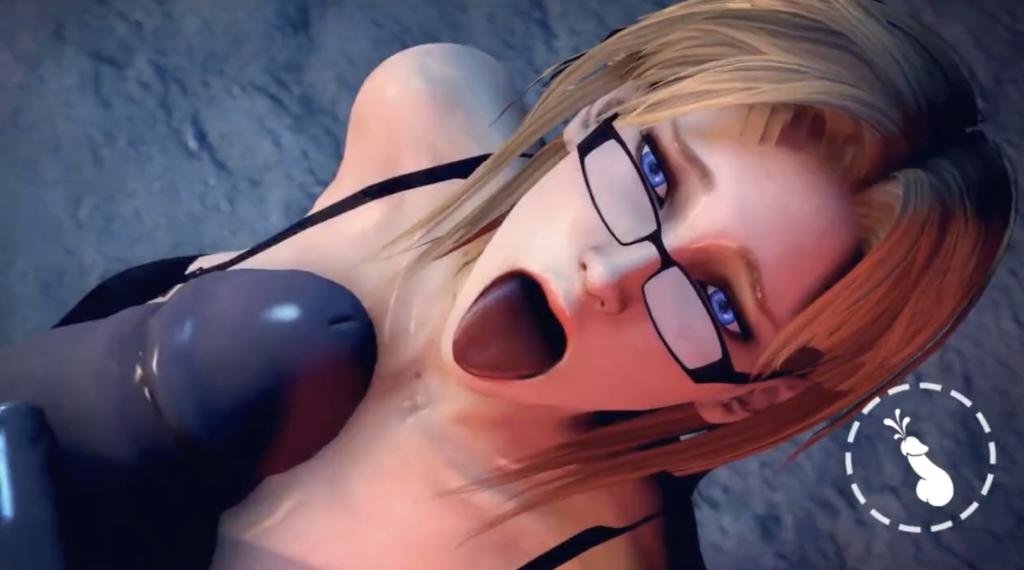 3D眼镜娘被两个肮脏的怪物轮流操}