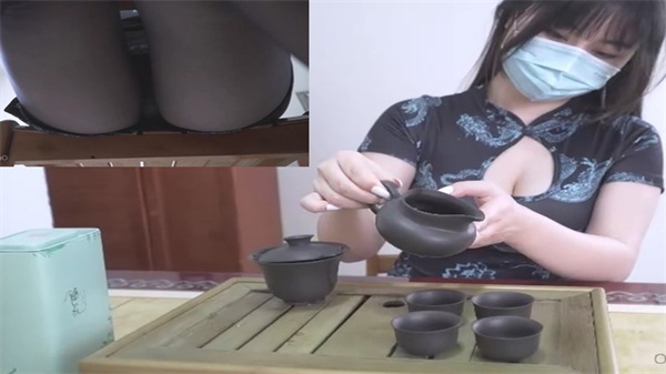 Onlyfans极品网红小姐姐NANA性感的茶艺老师.}