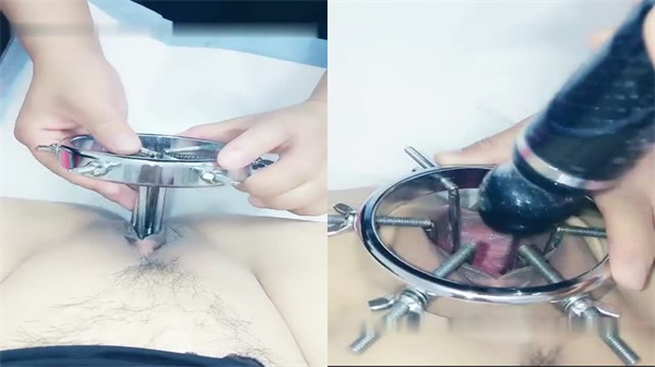 周晓琳式让大哥虐逼扩阴器撑开骚逼插尿道口}